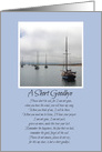 Spiritual Sympathy Sailboats in the Mist card