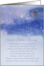 Solstice Night Winter Solstice Blessing With Moon Aspen and Snow card