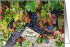 Autumn Vineyard Happy Thanksgiving card