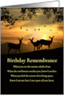 Birthday Sympathy Remembrance Beloved Soul Spiritual Poem Nature Scene card