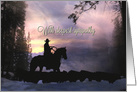 Cowboy Sympathy, Country Western Condolences card