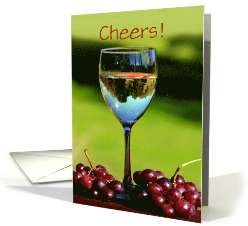 Cheers Happy Mother's Day White Wine card (1248030)