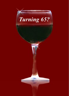 Red Wine 65th Happy...