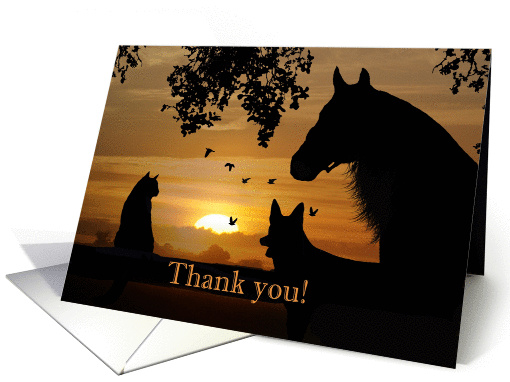 Thank you from Veterinarian card (1276102)