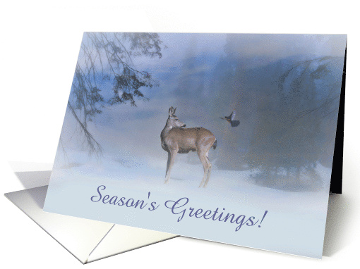 Season's Greetings From Across the Miles Customize card (1311414)