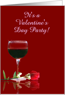 Valentine’s Day Party Customizable Invitations card