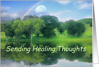 Sending Healing Thoughts for Cancer Patient card