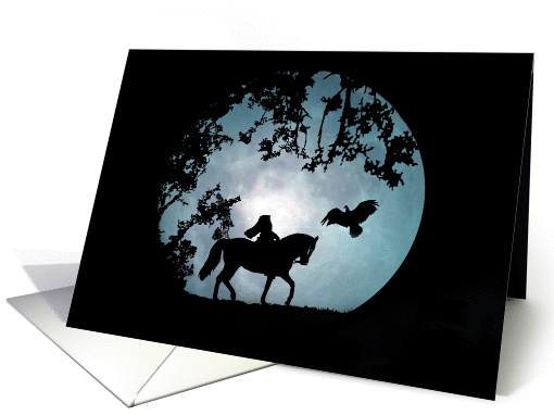 Headless Horseman Happy Halloween! card (1398852)