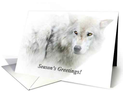 White Wolf Season's Greetings card (1398882)