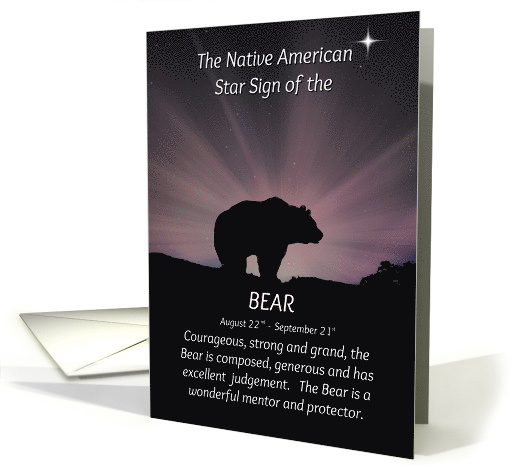 Native American Star Sign Zodiac August 22 - Sept 21 Sign... (1398954)