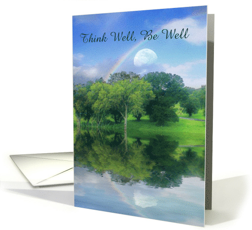 Think Well, Be Well Get Well card (1399576)