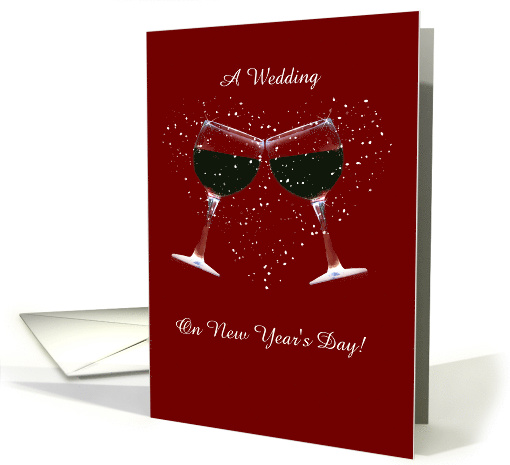 Customizable New Year's Day Wedding card (1410724)