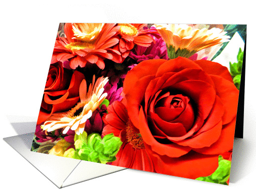 Happy Mother's Day Floral Bouquet card (1426744)