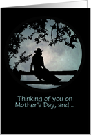 Happy Mother’s Day from Across the Miles Cowgirl and Full Moon Custom card