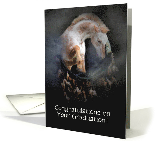Native American Inspired Dream Catcher Graduation Customizable card