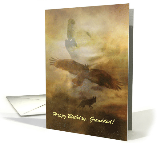 Customizable Happy Birthday to Grandad Spiritual card (1448630)