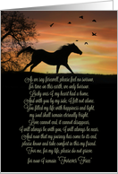 Sympathy Loss of Horse, Equine Sympathy Spiritual Poem Horse Memorial card