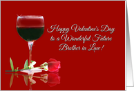 Happy Valentine’s Day to My Wonderful Future Brother in Law card
