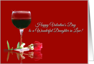 Happy Valentine’s Day to a Wonderful Daughter in law card