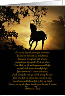 Horse Memorial Sympathy Loss of Horse Spiritual Poem Forever Free card