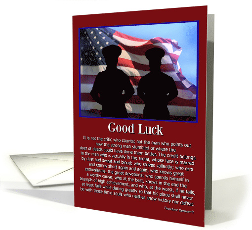 Good Luck Marine Boot Camp Famous Inspiring Quote... (1515890)