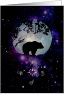 Congratulations on Your Graduation Native American Bear and Moon card