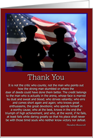 Thank You Veteran, Military Service, Patriotic Thank You For Serving card