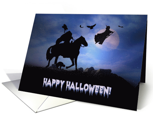 Headless Horseman, Raven Bats Witch and Black Cat Wicked... (1532272)