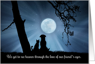 Pet Sympathy, Dog and Cat Loss, Sympathy for your Loss card