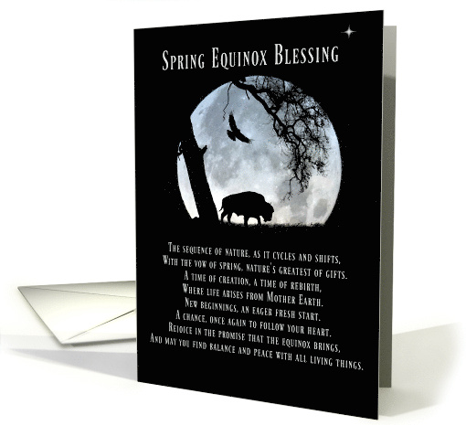Native American Inspired Spring Equinox Blessing With... (1556630)