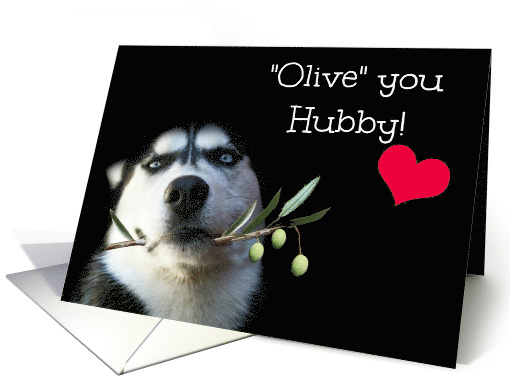 Super Cute Happy Valentine's Day for Hubby, Husband card (1557854)