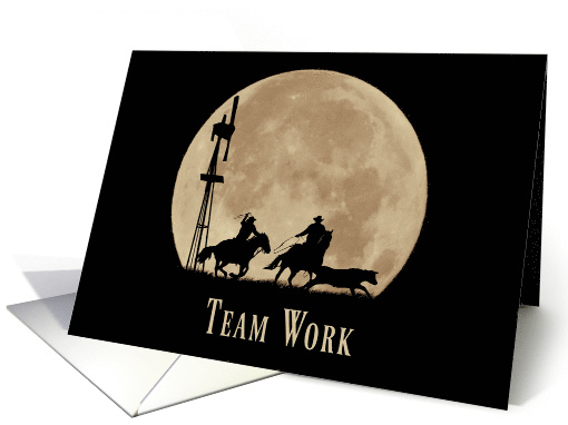 Employee Thank You, Employee Appreciation, Business Team Work card