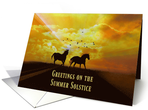 Summer Solstice Greetings, Mid Summer's Evening with... (1560278)