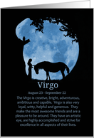 Virgo Happy Birthday Zodiac Birthday card