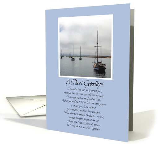 Spiritual Sympathy Sailboats in the Mist card (1570420)