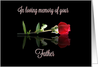 In Loving Memory of your Dad, Father Sympathy card