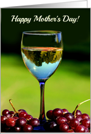 Happy Mother’s Day with Chardonnay Wine card