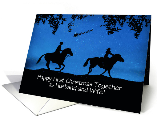 First Christmas as a Married Couple Newlywed Country... (1711208)