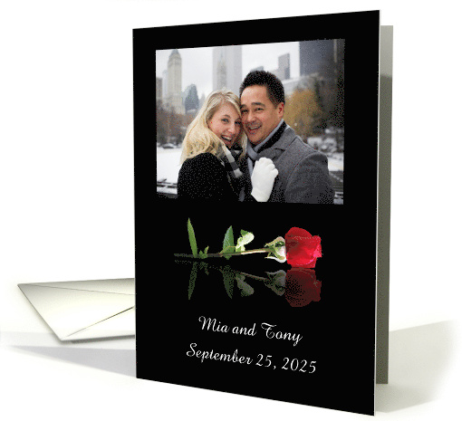 Congratulations Getting Married Wedding Custom Photo with... (1735774)