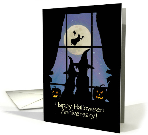 Halloween Anniversary Cute Pet Couple with Jack O... (1735936)