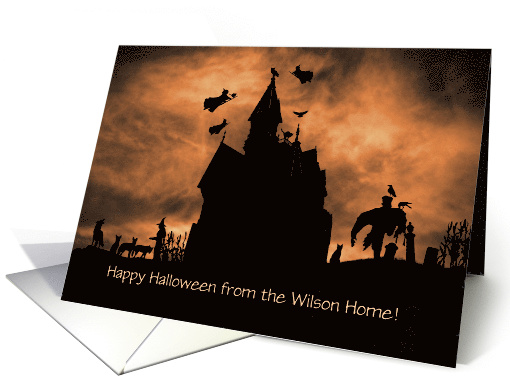 Happy Halloween from Our House to Yours Custom Cover... (1738664)