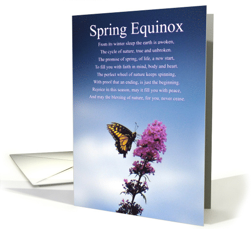 Spring Equinox Ostara Pagan Holiday with Spiritual Type... (1750832)