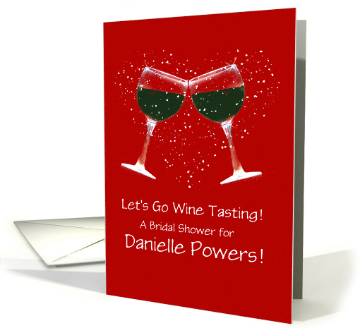 Bridal Shower Invitation Wine Tasting or Winery Themed... (1762212)