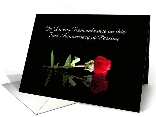 1st Anniversary of Death in Loving Remembrance Customize... (1777038)