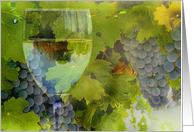 wine birthday cheer card