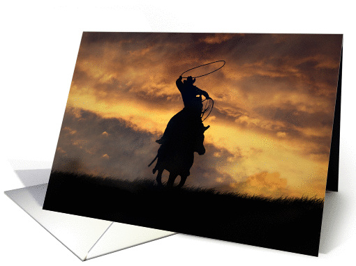 Happy Birthday Cowboy card (636051)