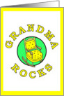 GRANDMA ROCKS - GRANDMOTHER - ROCKING CHAIR card
