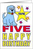 YOU'RE FIVE HAPPY...