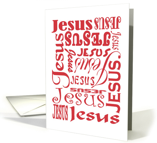 JESUS - PASTOR - MINISTER - PREACHER, CHAPLAIN card (1056625)