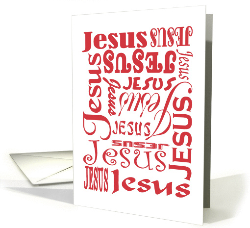 JESUS - PASTOR - MINISTER - PREACHER, CHAPLAIN card (1056625)